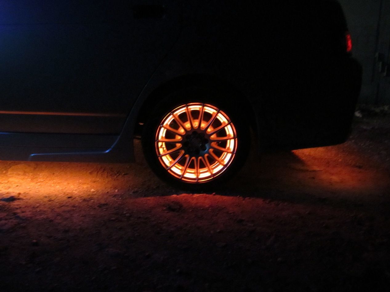 подсветка дисков авто