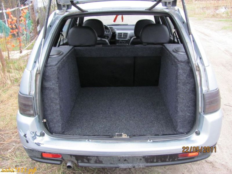 Оформление багажника ВАЗ 2111