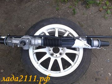 Короткая рулевая рейка на ВАЗ 2110 (установка, преимущества и недостатки)