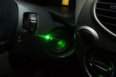 зеленая подсветка замка зажигания ВАЗ 2110