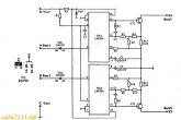 Принципиальная схема лвухканального коммутатора модуля зажигания 42.3705 (2112-3705010-02)