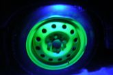 Подсветка арок колес ВАЗ 2110 (диски покрашены)