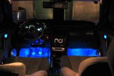 подсветка светодиодами ног водителя ВАЗ 2110