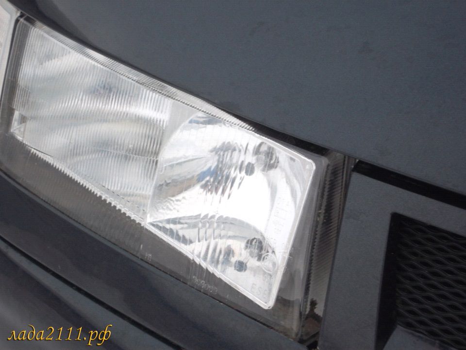 Замена ламп в фарах ВАЗ 2110 bosch с H1 на H7